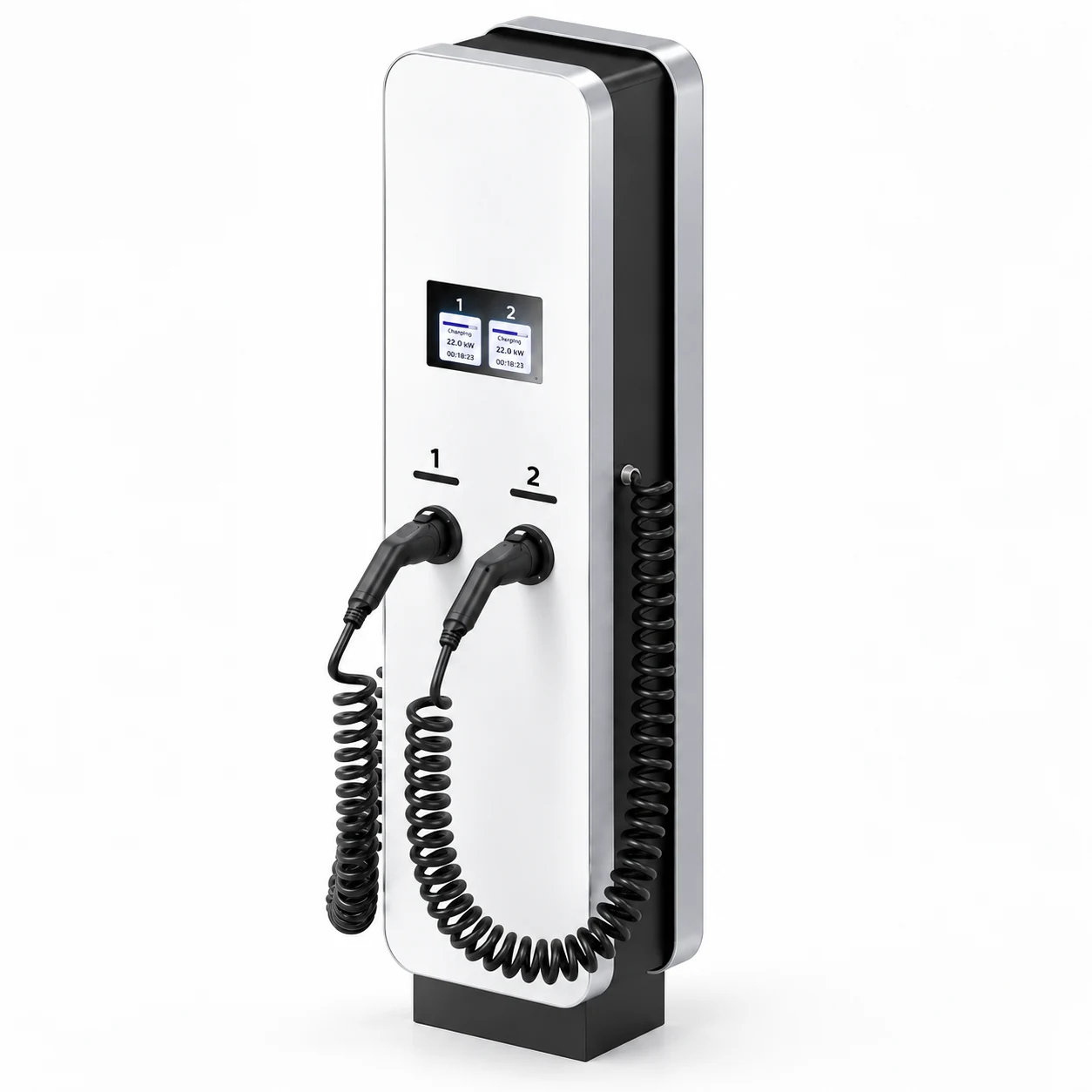 DuoCharge AC Pro, estação autoportante dupla